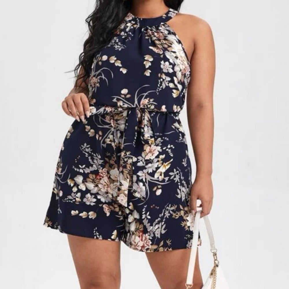Halter top romper